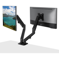 LINDY Stolni nosač za monitor 40708, 17" - 27", crna